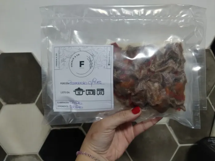 Bondiola desmenuzada con puré