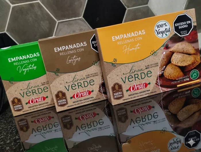 Empanadas integrales vegetarianas x4