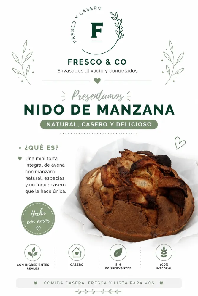 Nido de manzana 