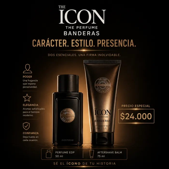 Set perfume The Icon the perfume edp - 50ML+75ML