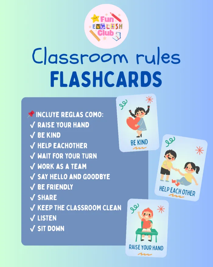 Classroom Rules flashcards