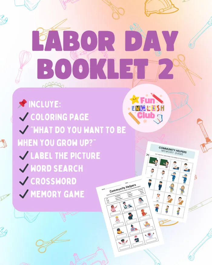 Labor Day Activities - Level 2