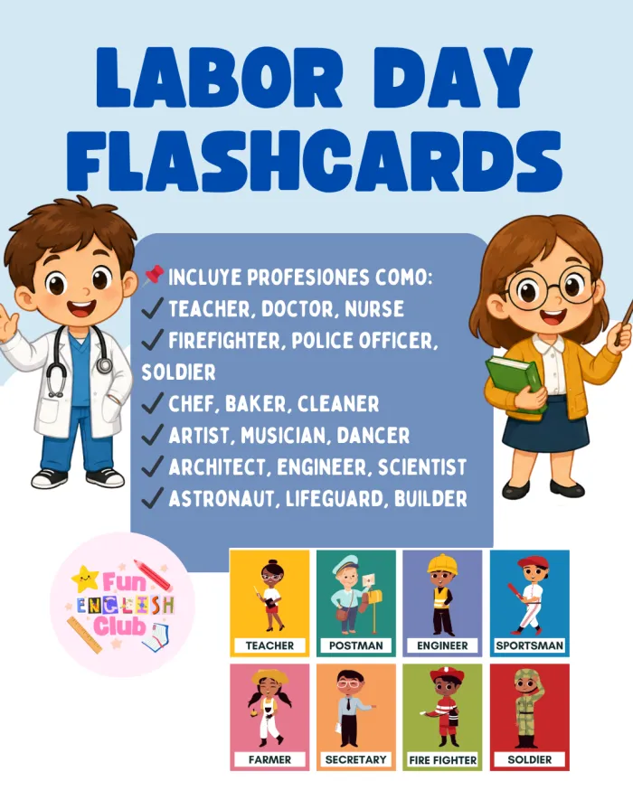 Occupation Flashcards – Jobs & Community Helpers 
