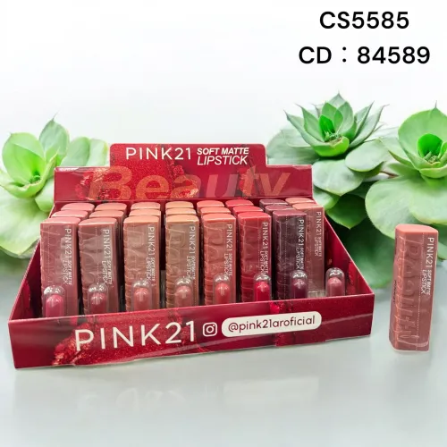 LABIAL EN BARRA PINK21