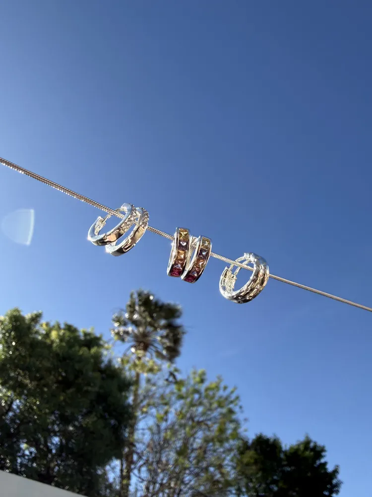 Aros en Acero Blanco