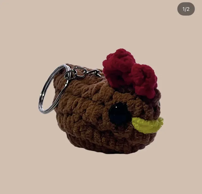 Llavero de gallina 2