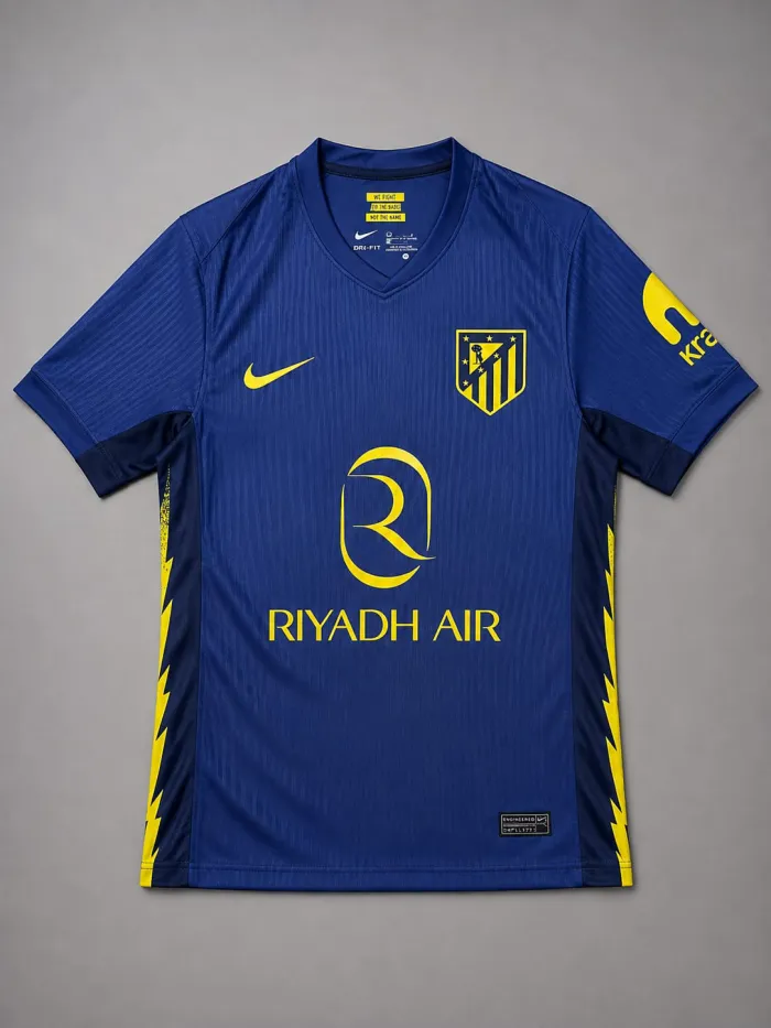 Camiseta Atlético Madrid Azul (versión Hincha)
