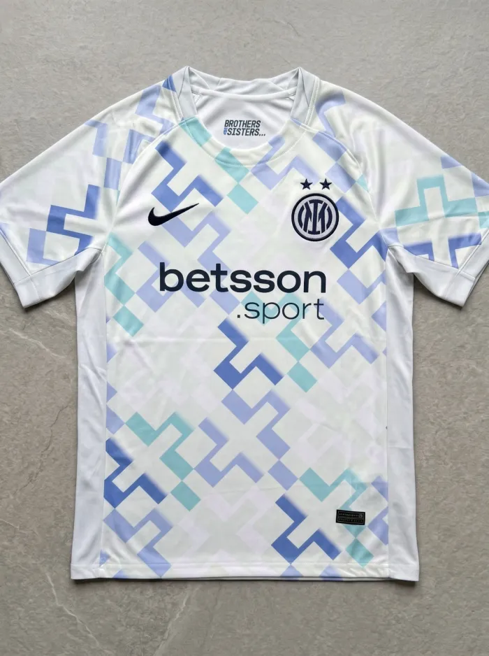 Camiseta Inter Milan Blanca (versión Hincha)