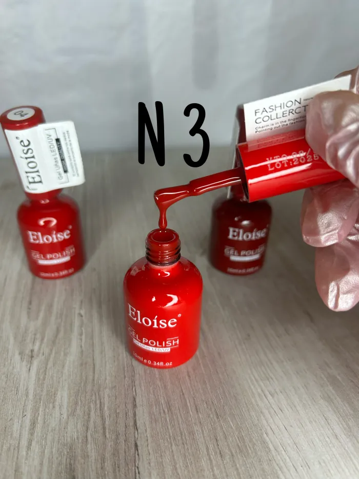 Esmalte semipermanente Eloise (rojo)