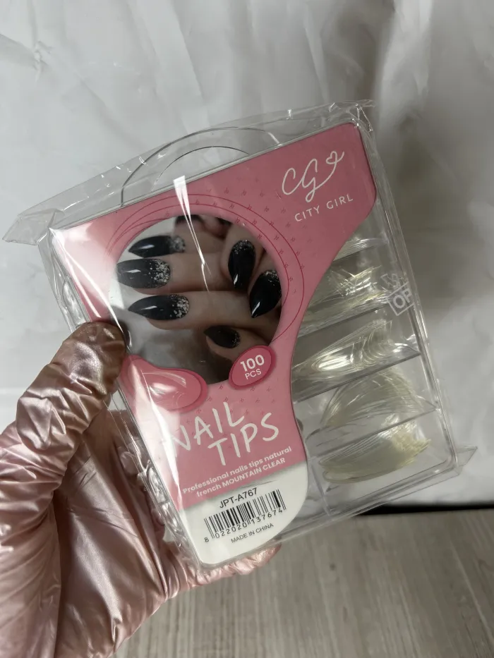 Tips sonrisa para Polygel (City girl x100) 