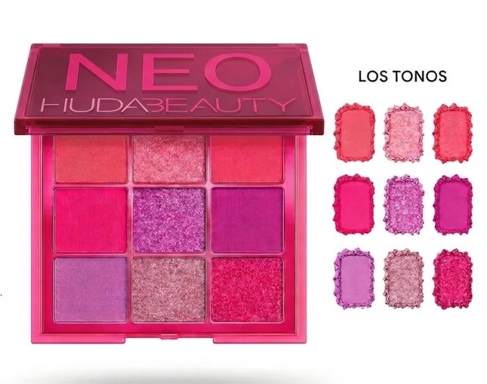 PALETA SOMBRAS HUDA BEAUTY NEON OBSESSIONS PINK 