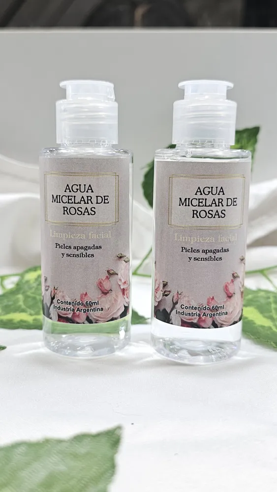Agua Micellar Rosas