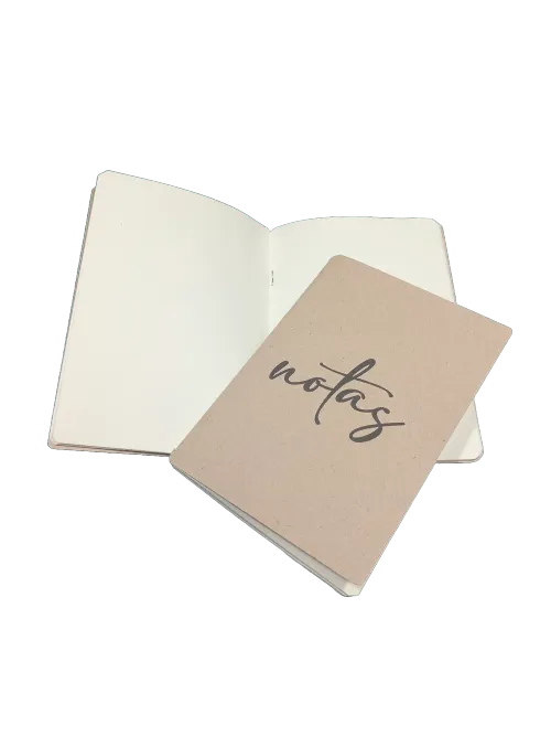 Libretas 10x15 papel reciclado 2