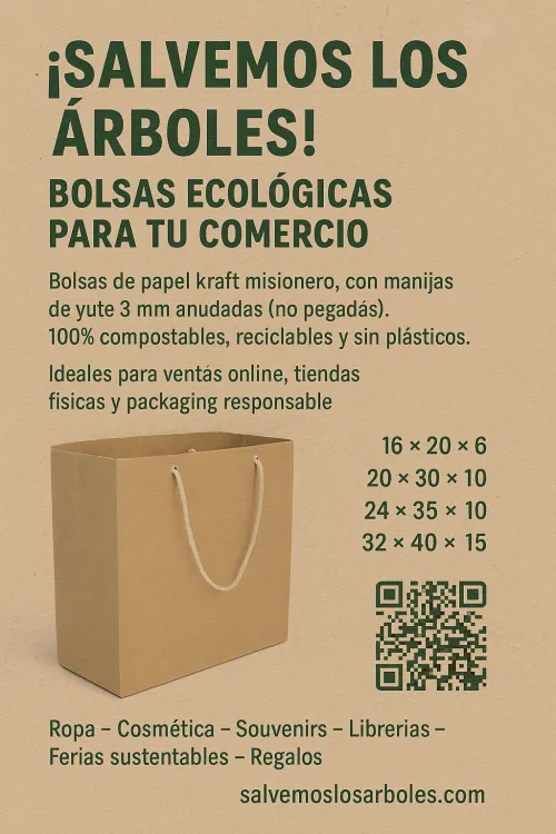 Bolsas Ecológicas papel kraft 2