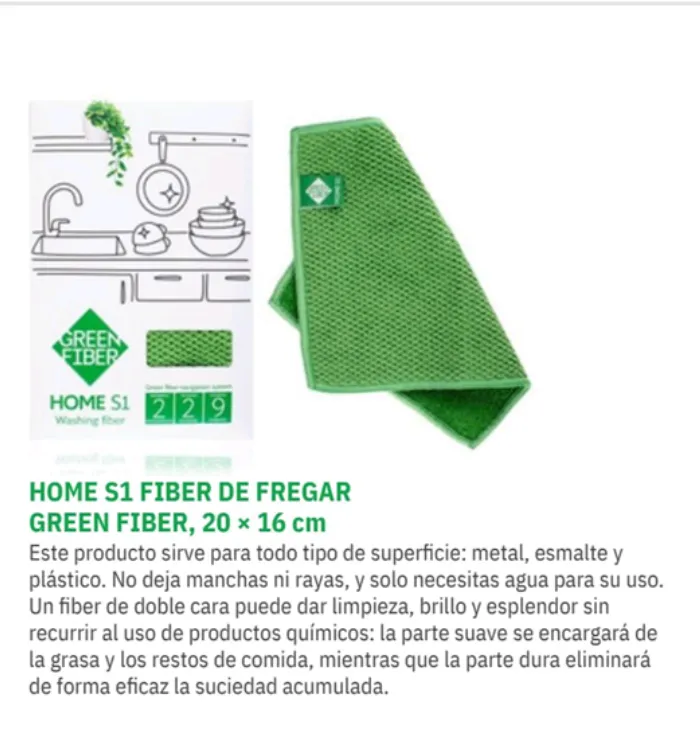 HOME S1 Fiber de fregar