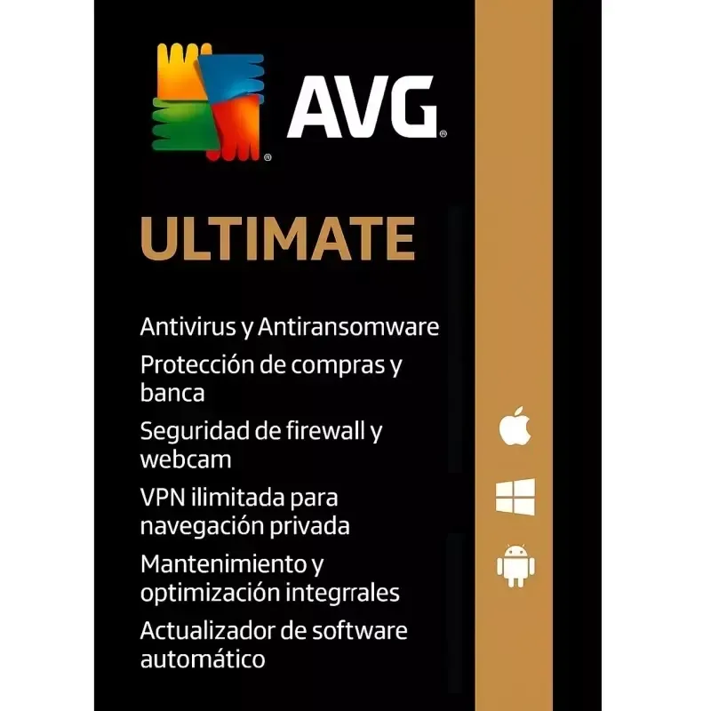 AVG Ultimate 10 Dispositivos x 1 año
