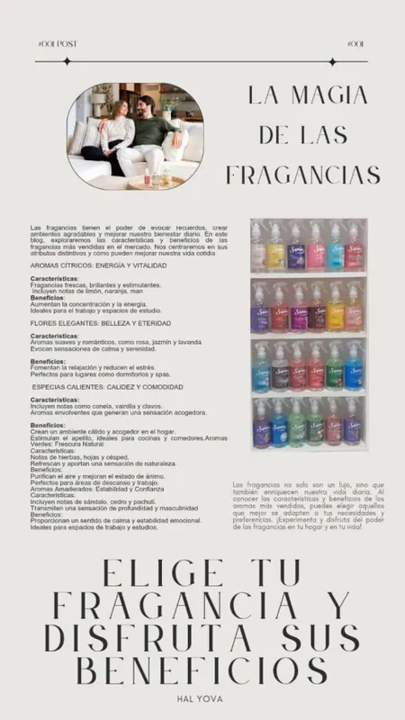 TIPS de Fragancias para tu BIENESTAR  2