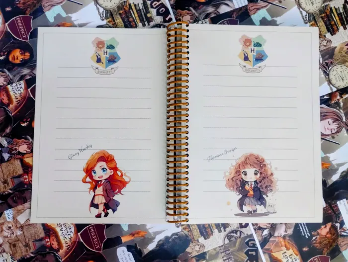 Cuaderno rayado personalizado "Harry Potter"