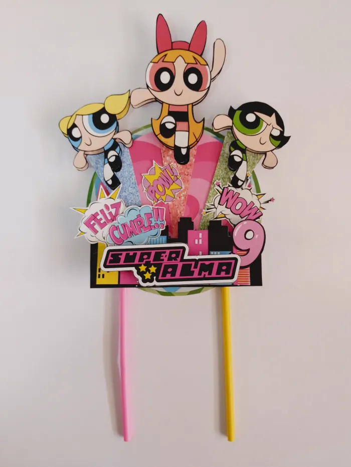 Caketopper Chicas super poderosas 