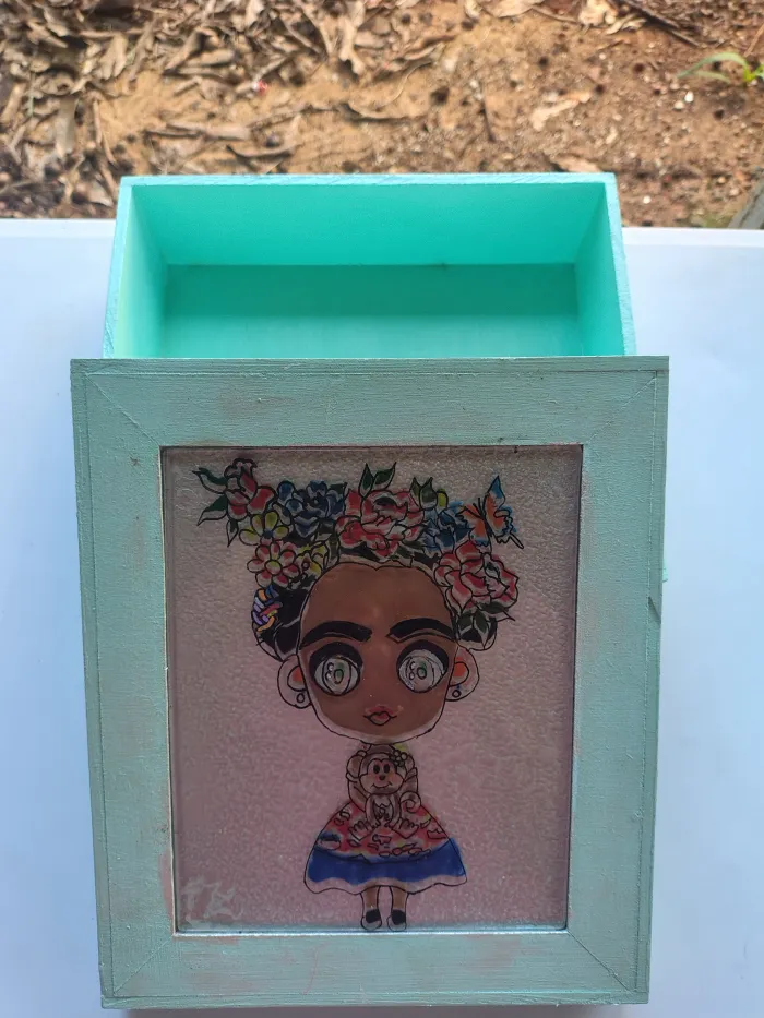 Caja Organizadora de Madera - Motivos varios 2