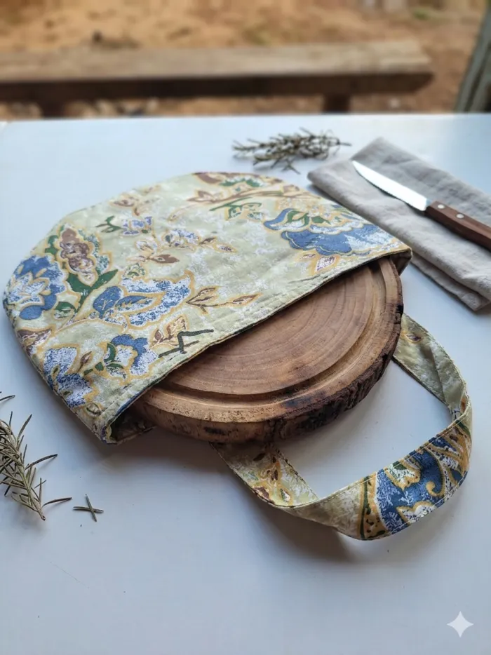 Bolsa con plato  para asado