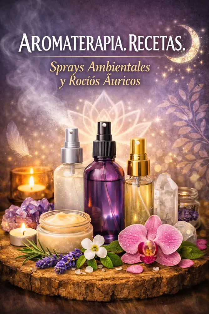 Manual- Aromaterapia- recetas spray ambientales