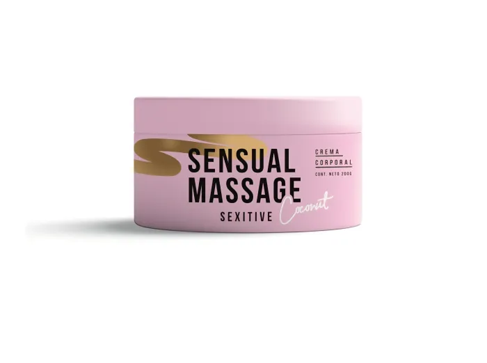 Crema para masajes aroma a coco