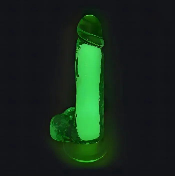 Dildo neón (brillo en la oscuridad)
