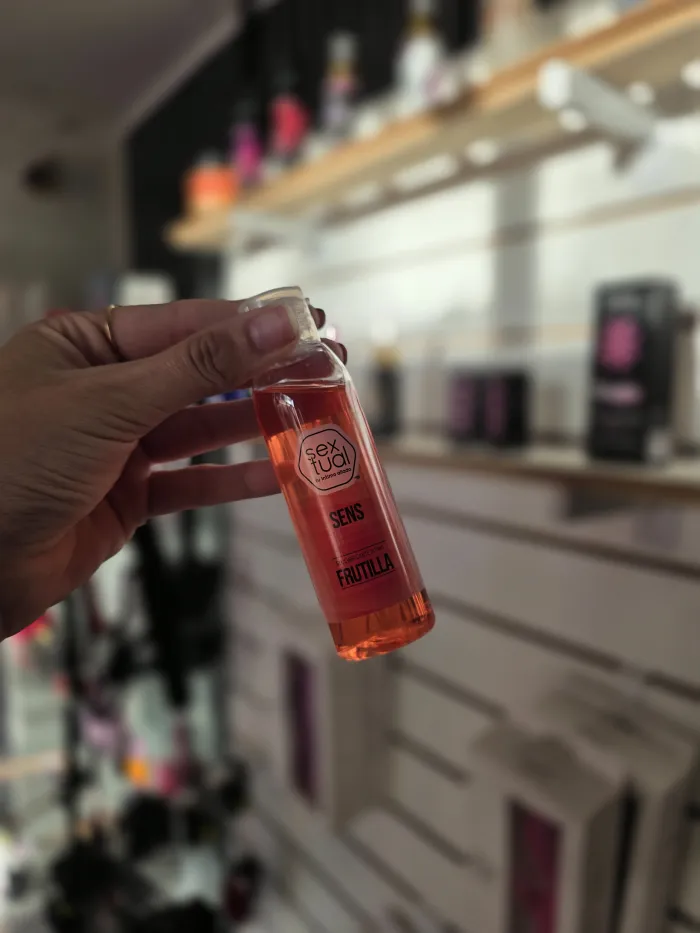 Lubricante comestible frutilla 80ml