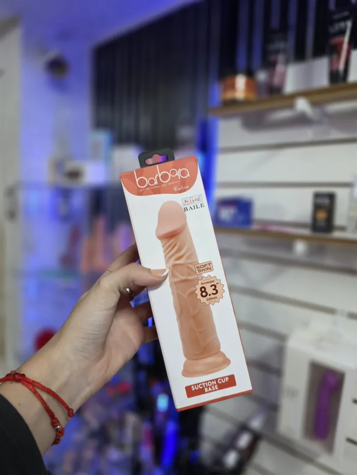 Dildo realista flexible importado 