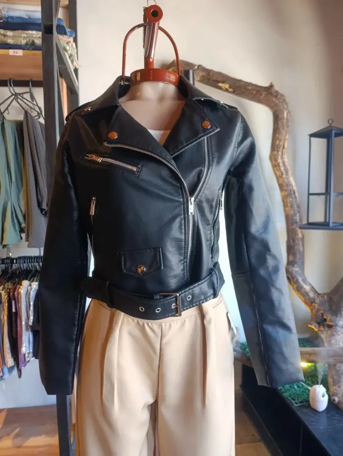 Campera de Cuero importada 