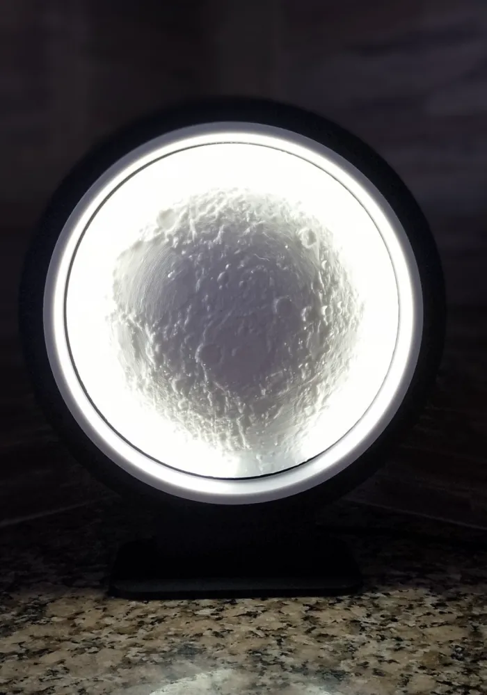 🌑 Luna! Lámpara de mesa 24 CM 