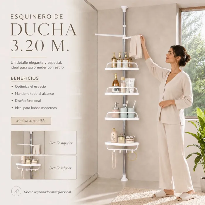 Esquinero de Ducha 3.20m