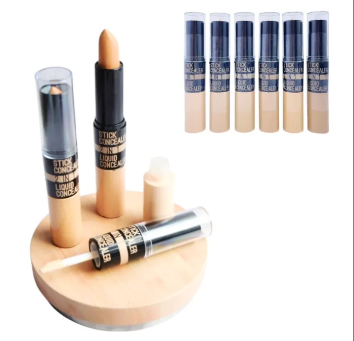 Corrector 2 en 1 líquido y en barra 