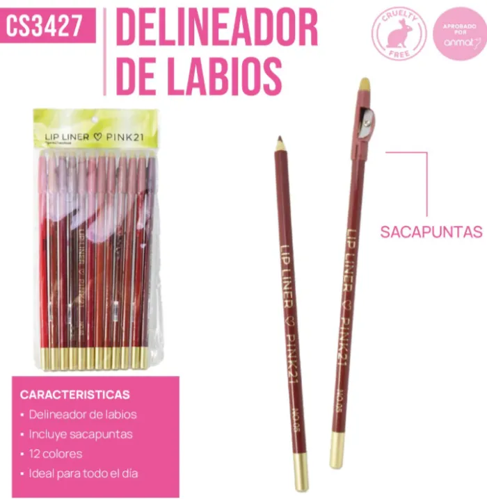 Delineador de labios Pink 21
