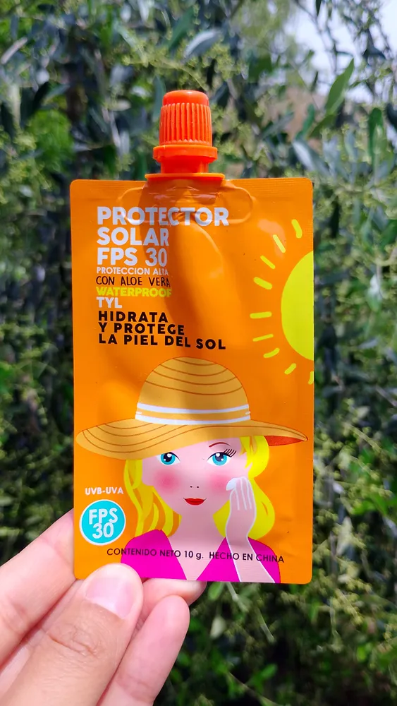 Protector solar Sachet 