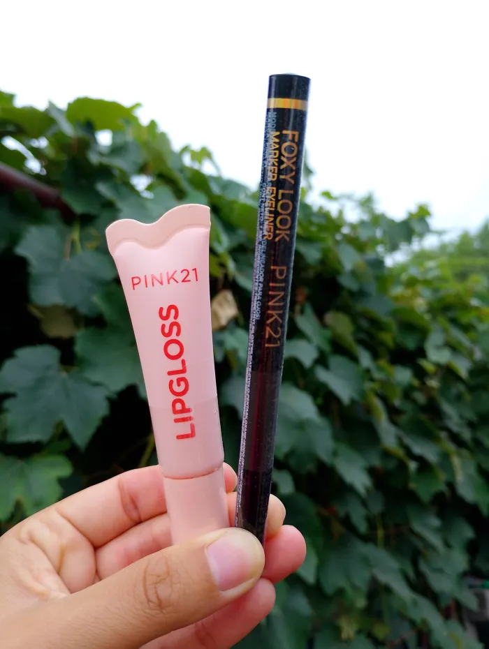 Combo delineador fibra y gloss