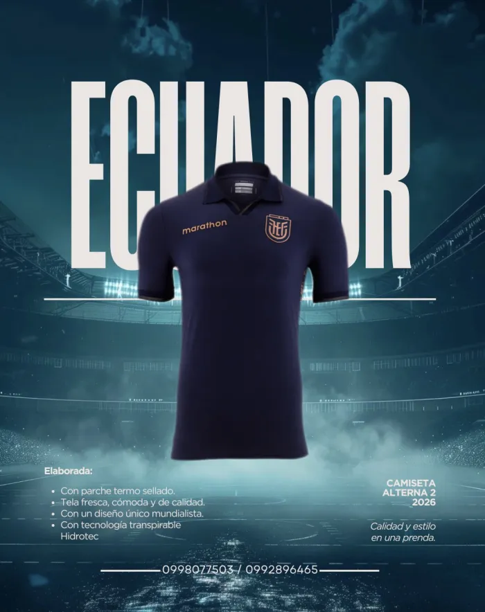 Camiseta Ecuador Alterna 2