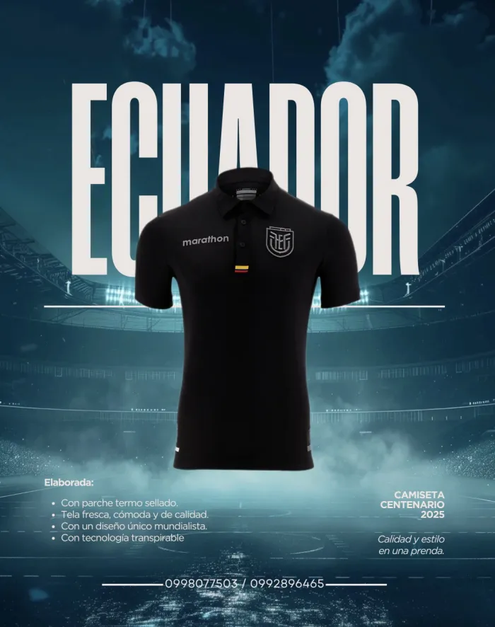 Camiseta Ecuador Centenario