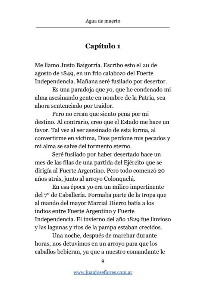 Agua de muerto  2
