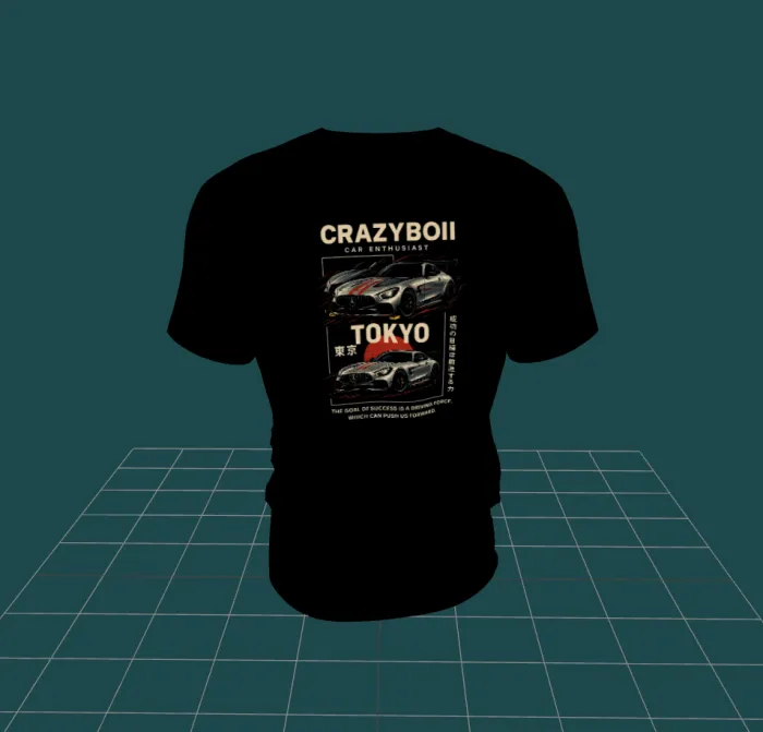 Remera personalizada estampado DTF