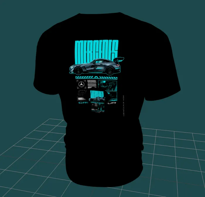 Remera personalizada estampado DTF