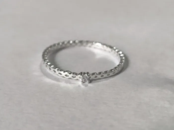 Anillo de Plata con Circonita
