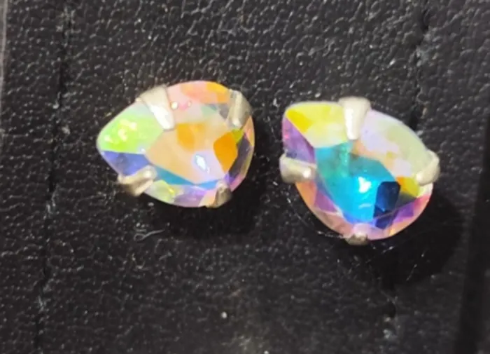 Aros de Cristal Multicolor