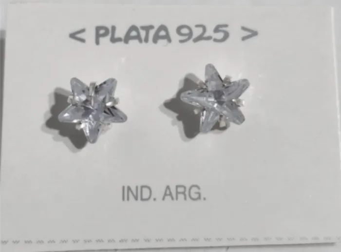 Aros de Plata 925 con Brillantes