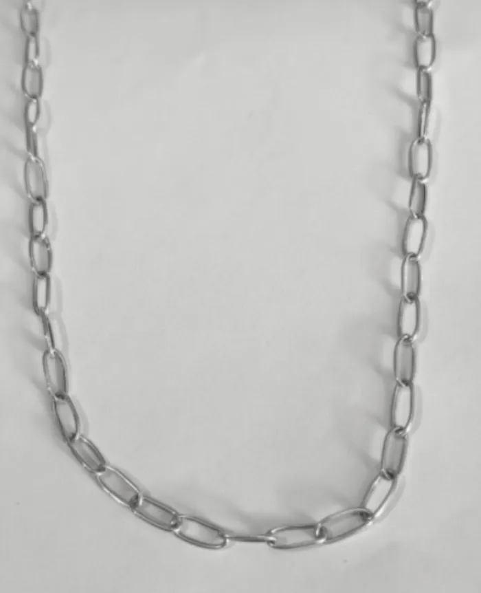 Collar de Cadena de Plata