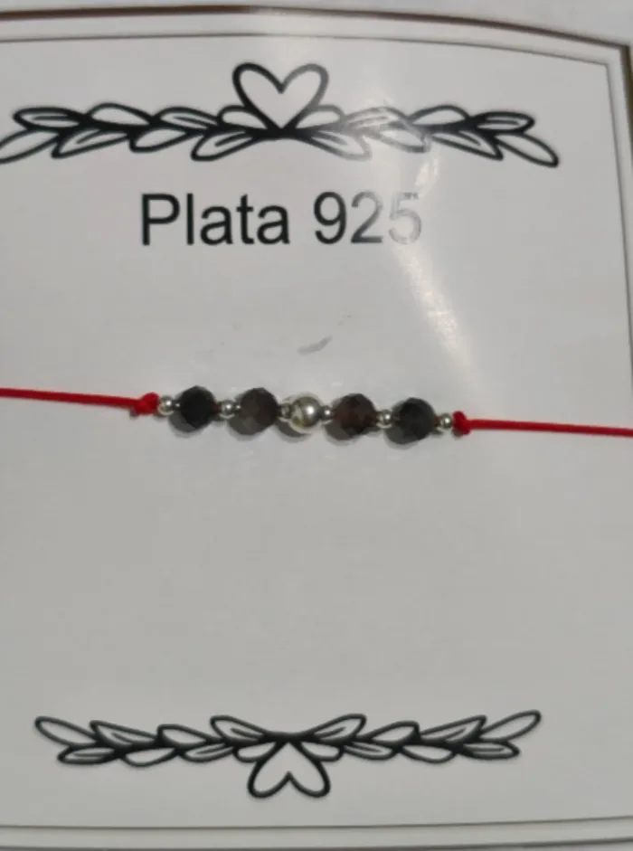 Pulsera de Plata 925 con Piedras Naturales