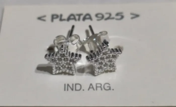 Aros Estrella de Plata 