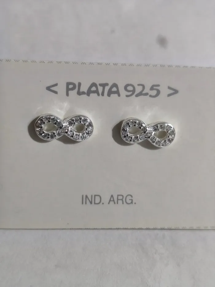 Pendientes de Plata 925 Infinito