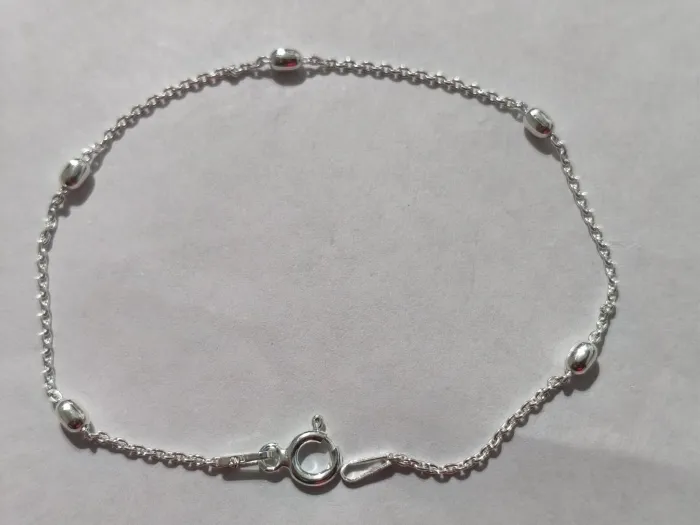 Pulsera de Plata con Bolitas